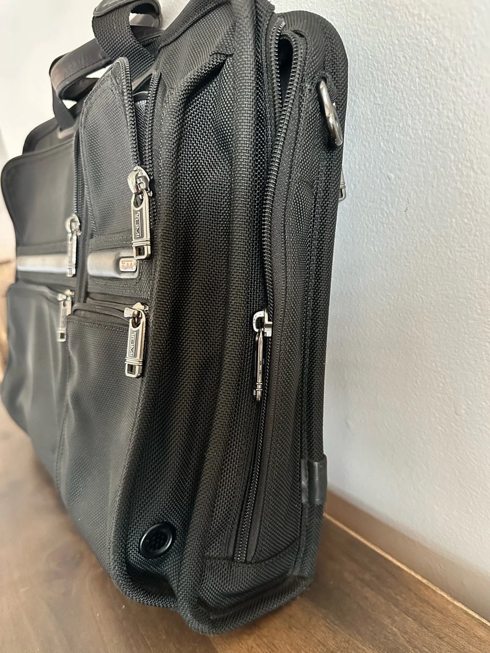 TUMI Professional Black Laptop Briefcase